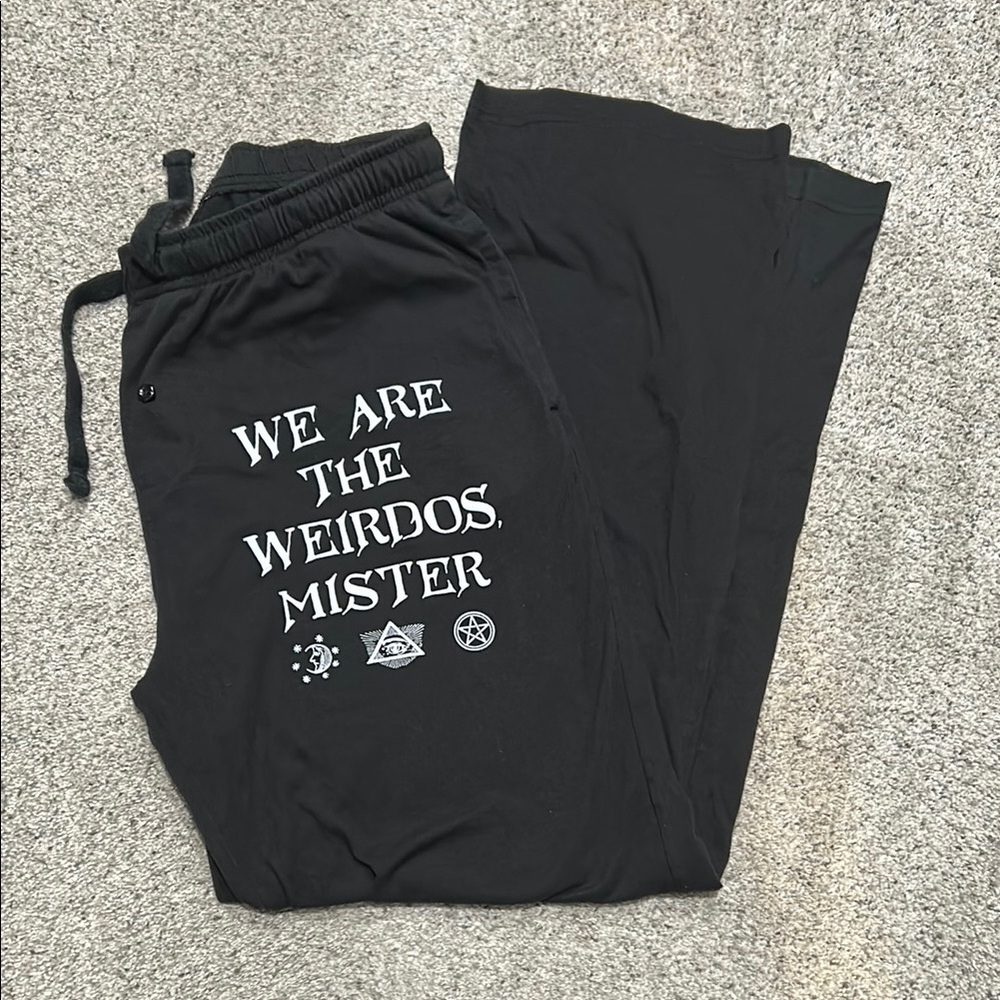 We are the weirdos, mister The Craft black pj lounge pants L